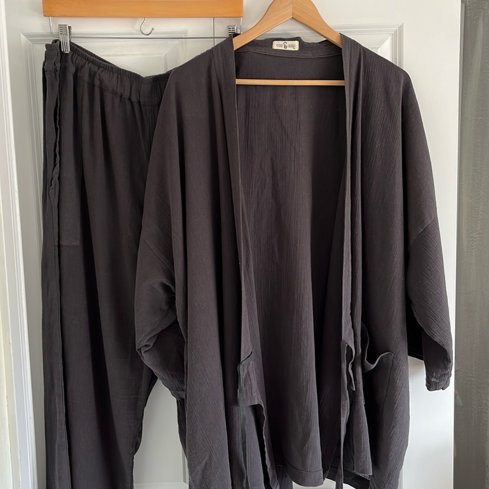 Odd bird 3X Wrap Top & Pant Set